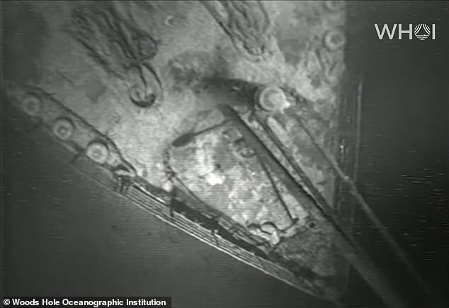 Впервые опубликована видеозапись первого в истории погружения к «Титанику» в 1986 году