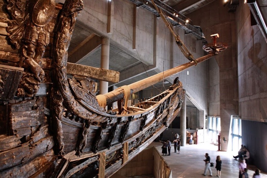 Корабль 17 века, который сохранился практически в первозданном виде