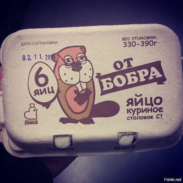 Яйца бобра