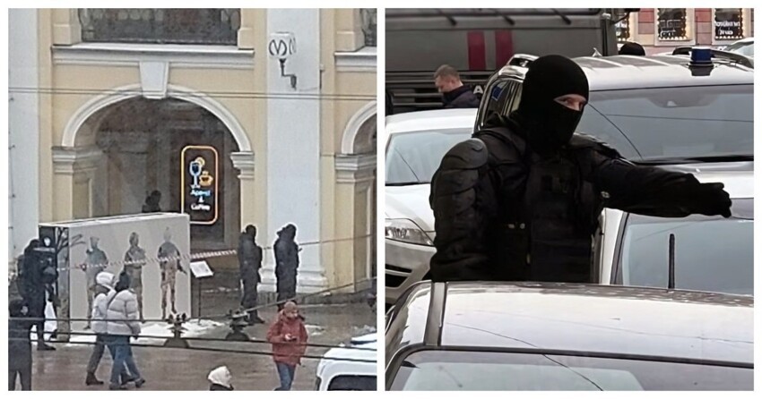 В Петербурге мужик выстрелил в сотрудника ОМОНа из обреза