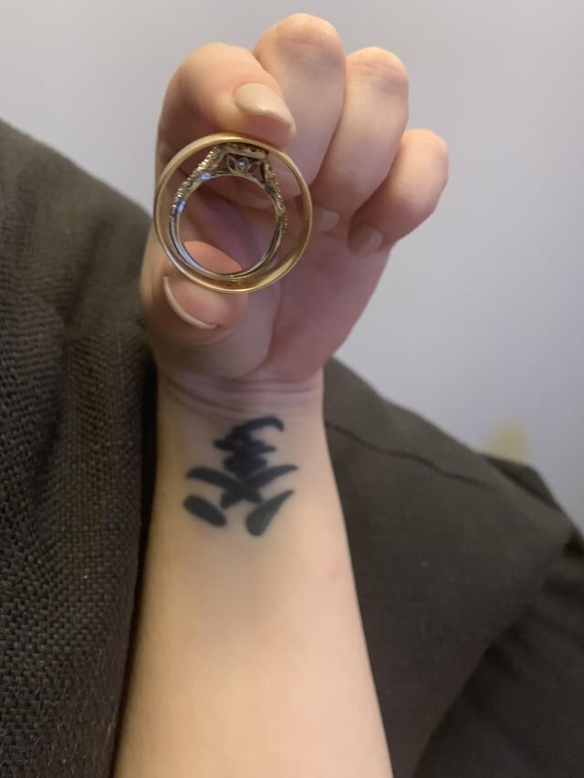 11. Разница в размере моего кольца и кольца мужа