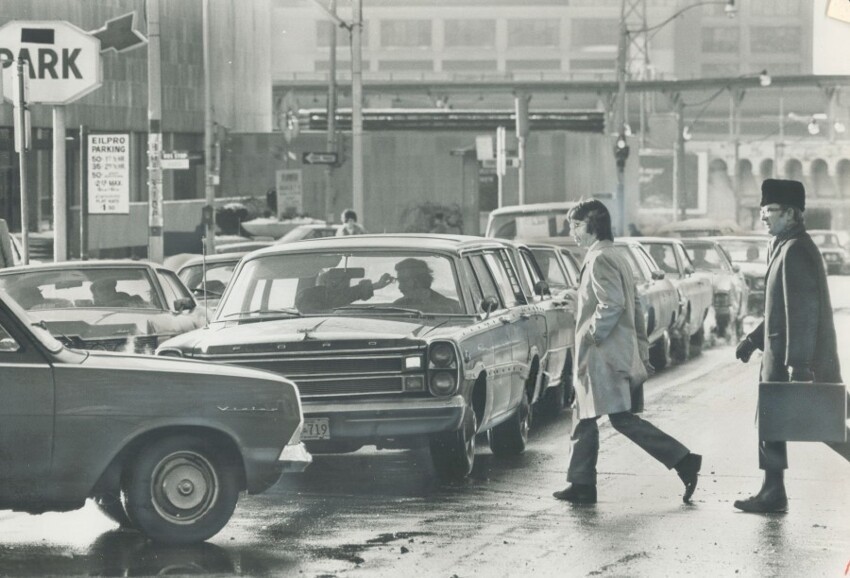 26 февраля 1973 года. Канада, Торонто. Фото Fred Ross.
