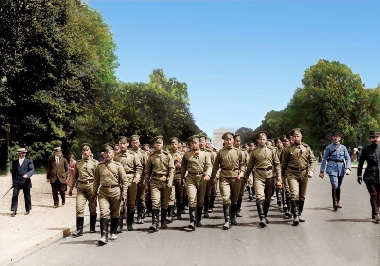 Экспедиционный корпус Русской армии во Франции, 1916 год