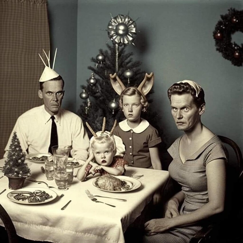 Рождество, США, 60-е годы
