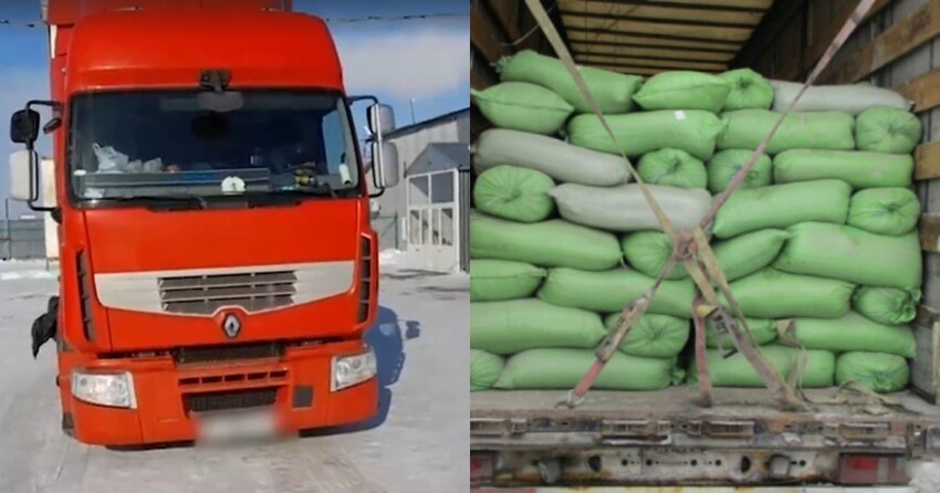 Уральские таможенники не пустили в Россию грузовик с 17 тоннами насвая