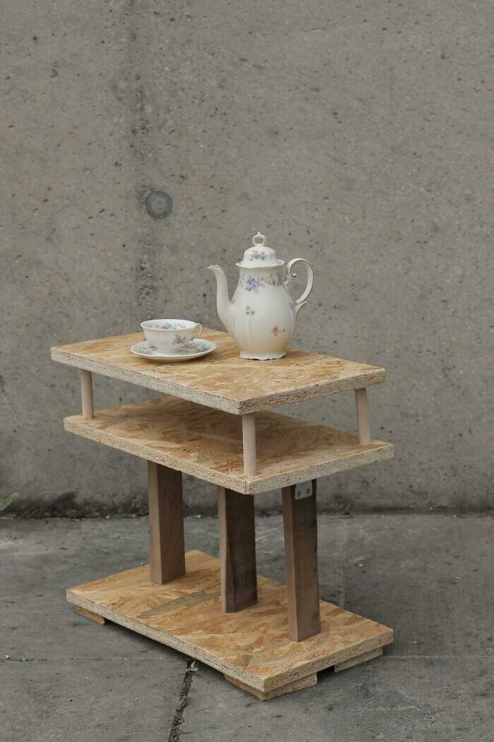 "Кофейный столик, сделанный своими руками"