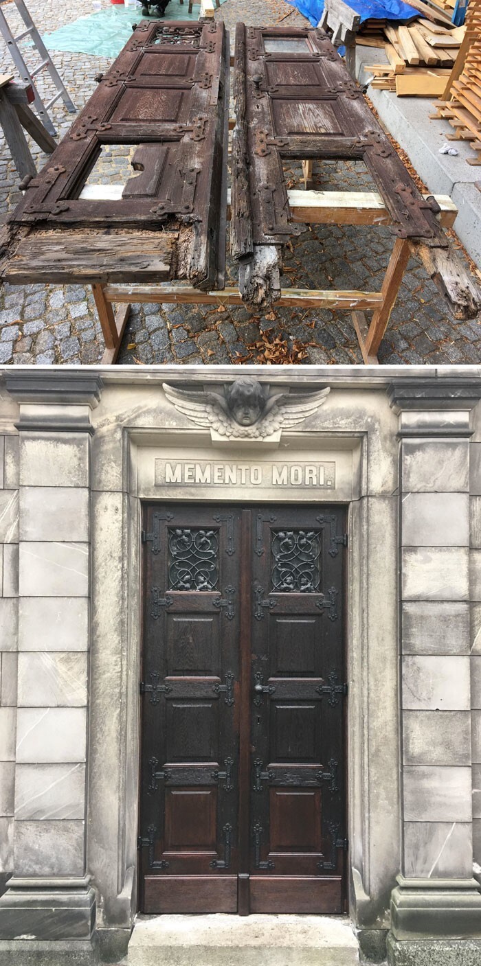 Переделка старой двери