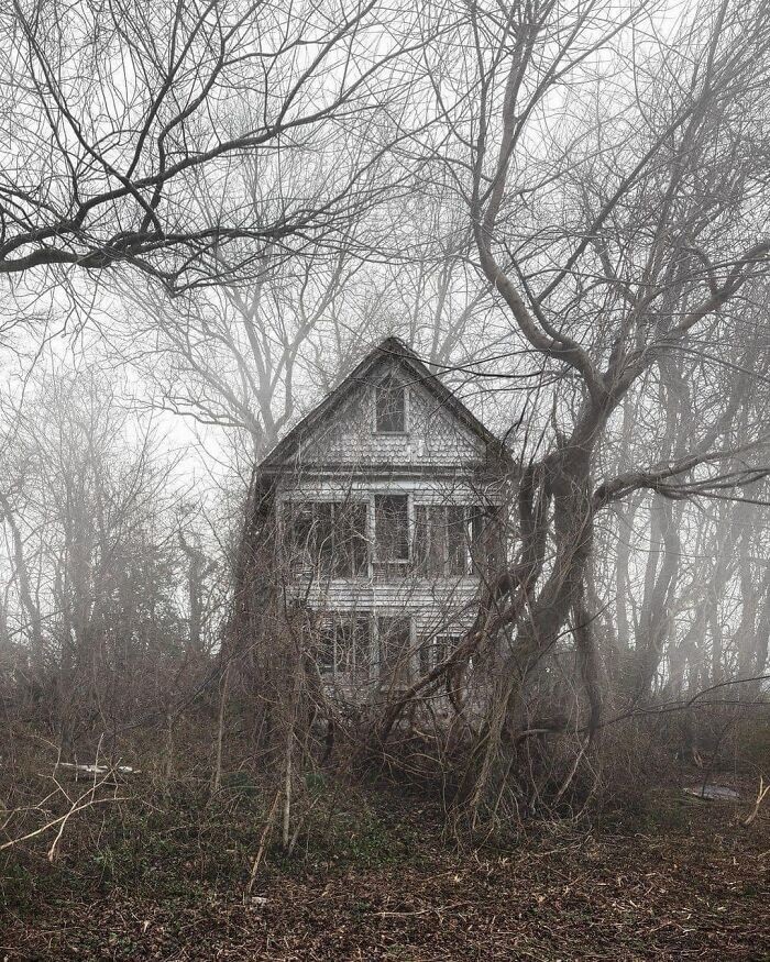 Заброшенный дом в Мэриленде похож на декорацию к фильму ужасов
