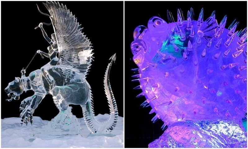Детали поражают: 25 потрясающих скульптур изо льда
