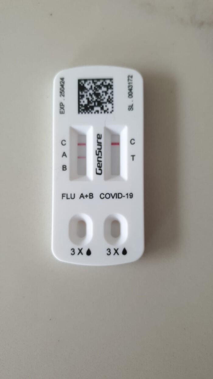 Появились "двойные" тесты, которые выявляют Ковид и грипп одновременно