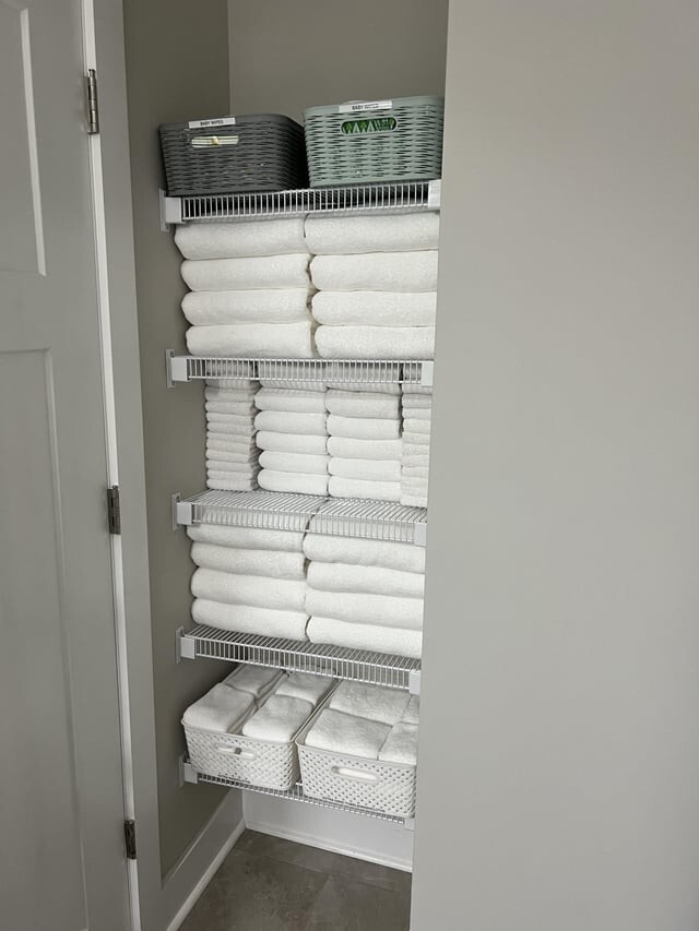 8. Идеальный шкаф с полотенцами