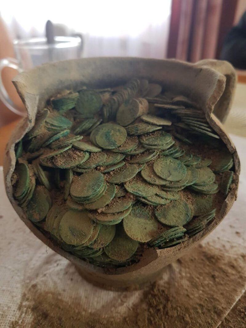 В Польше обнаружен клад XVII века с 1000 монетами
