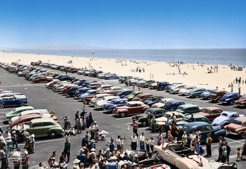 Венис-Бич, Калифорния. 1952 год