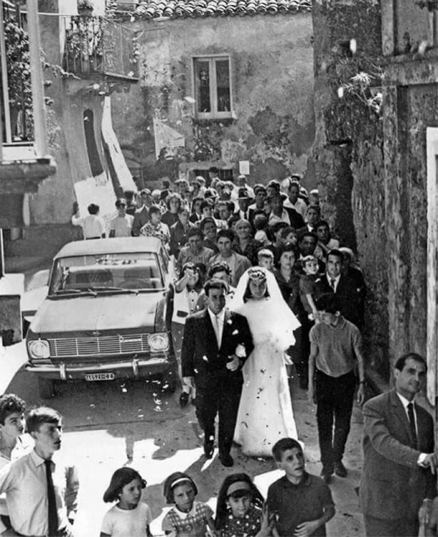 Свадьба , Милан, Италия , 1960-е годы