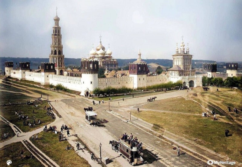 Московский Новодевичий монастырь, 1900 год