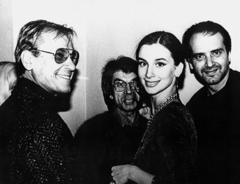 Сергей Шакуров, Леонид Трушкин, Екатерина Стриженова и Виктор Шендерович, 1994 год