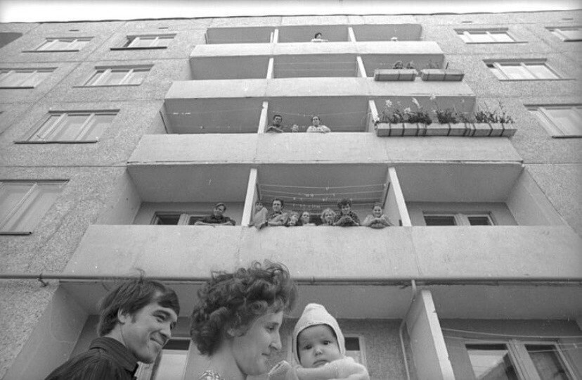 Новоселы , Чебоксары , 1973 год , фото Виктора Ершова