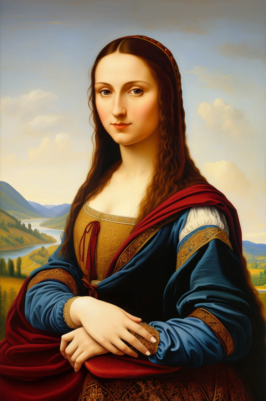 Как бы выглядела знаменитая Мона Лиза, будь она написана в других странах