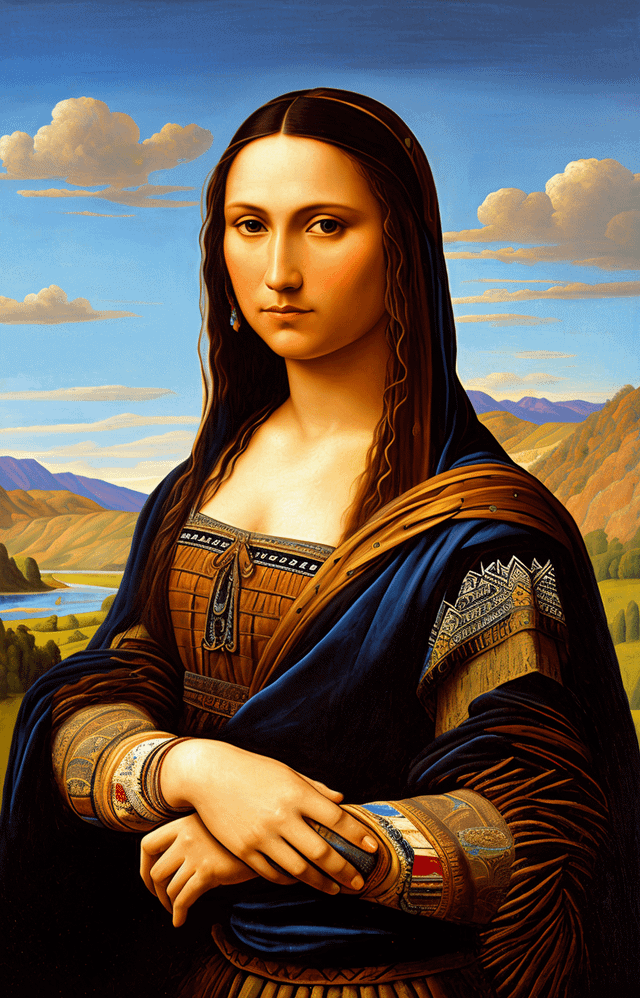 Как бы выглядела знаменитая Мона Лиза, будь она написана в других странах