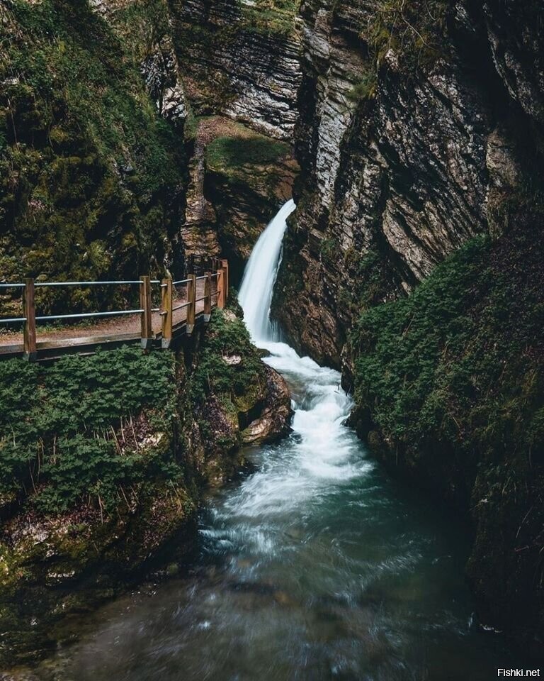 Водопад Тур, Швейцария