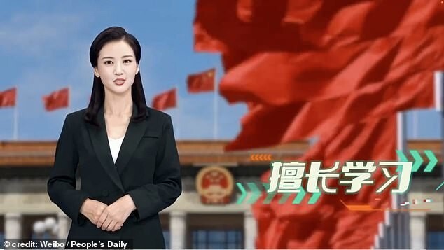 В Китае представили новую виртуальную ведущую новостей, работающую на основе ИИ