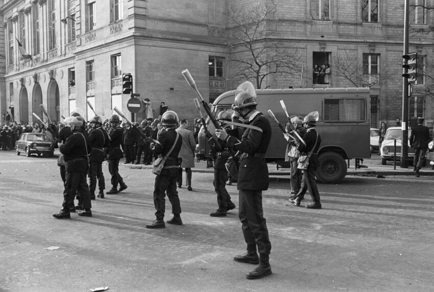 21 марта 1973 года. Париж. Демонстрация старшеклассников против закона Дебре.