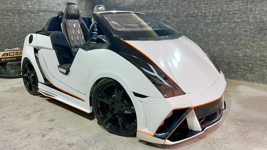 Smart ForTwo превратили в Lamborghini и пытаются продать