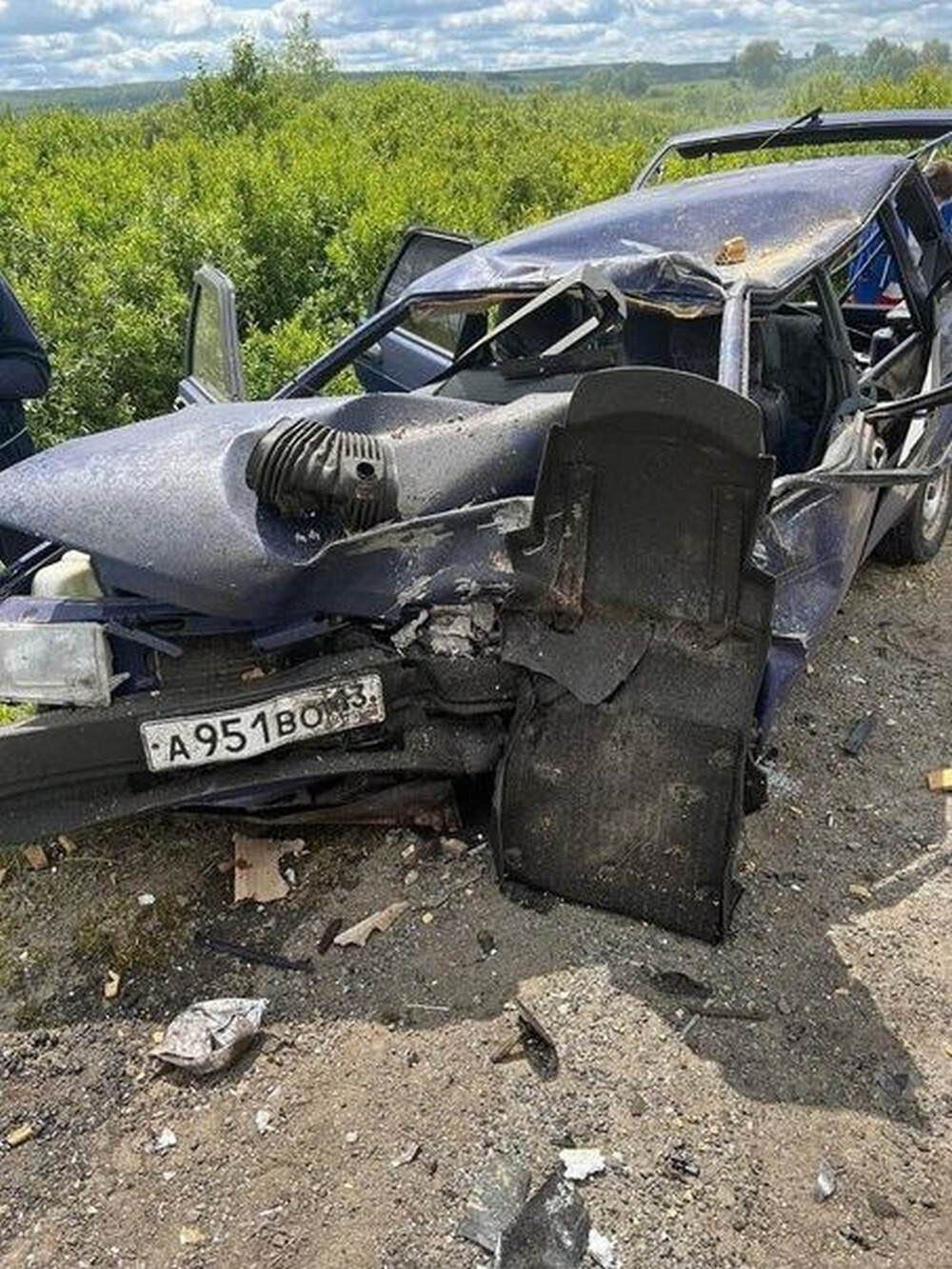 Авария дня. Взрыв колеса привёл к трагедии