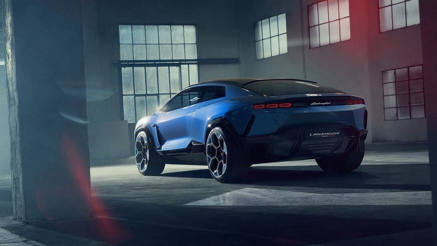 Lamborghini представила электрический суперкар Lanzador