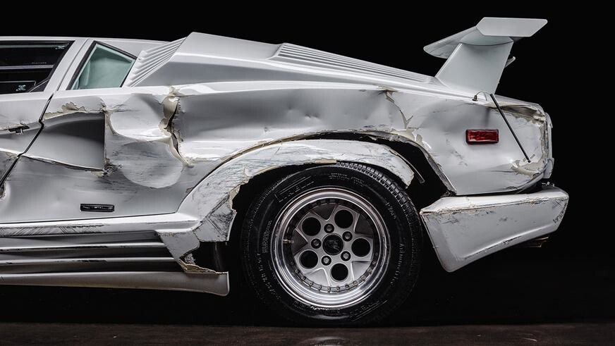 Разбитый Lamborghini из кинофильма "Волк с Уолл-стрит" хотят продать за 2 миллиона $