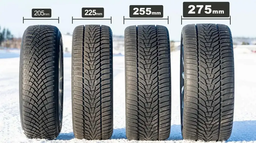 Широкие или узкие зимние шины - разницы почти нет!