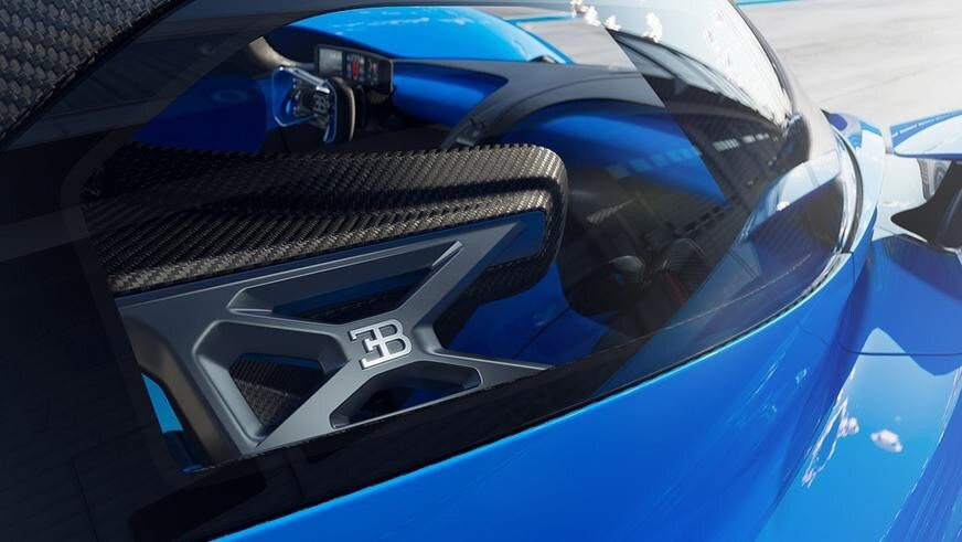 Bugatti показала как выглядит салон гиперкара Bolide