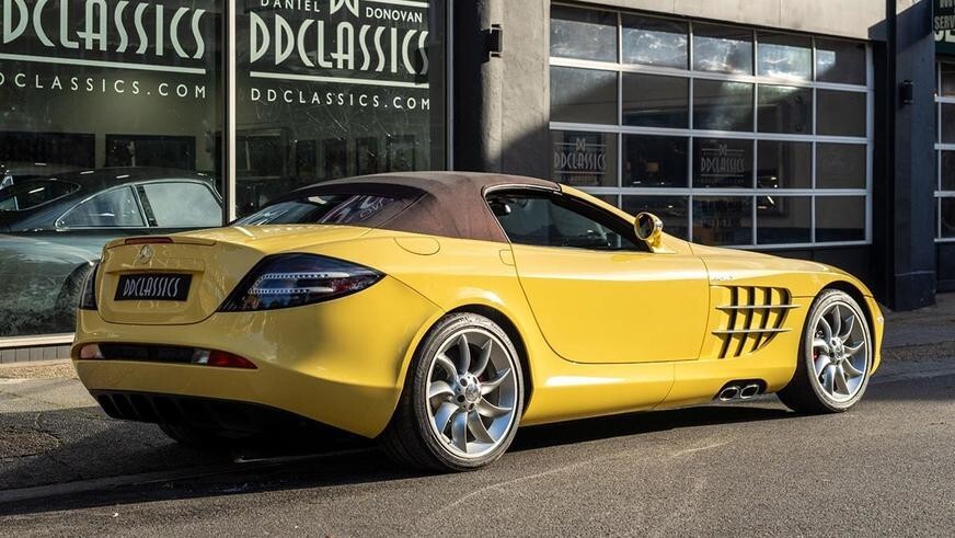 Родстер Mercedes-Benz SLR McLaren 2008 года выпуска без пробега выставили на продажу