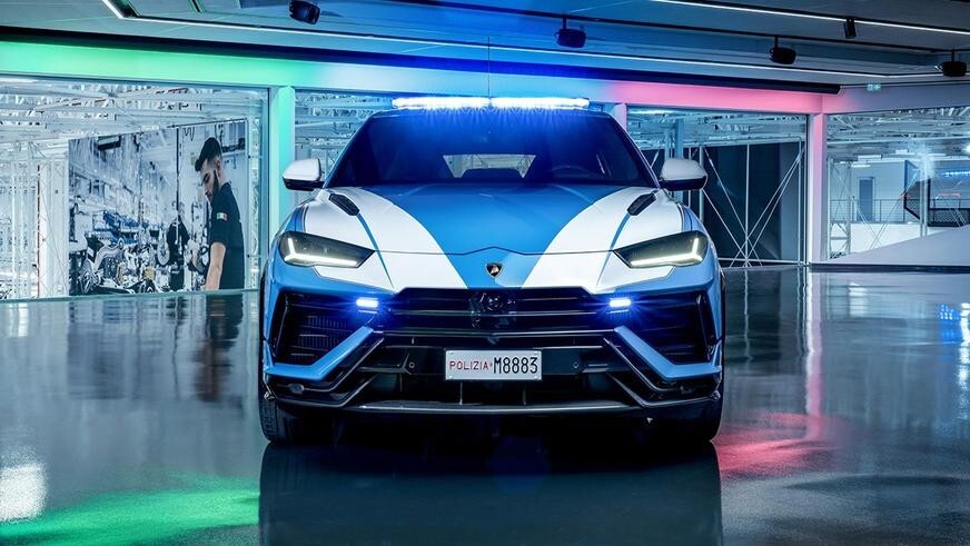 Lamborghini Urus в 2024 году поступит на службу в полицию Италии