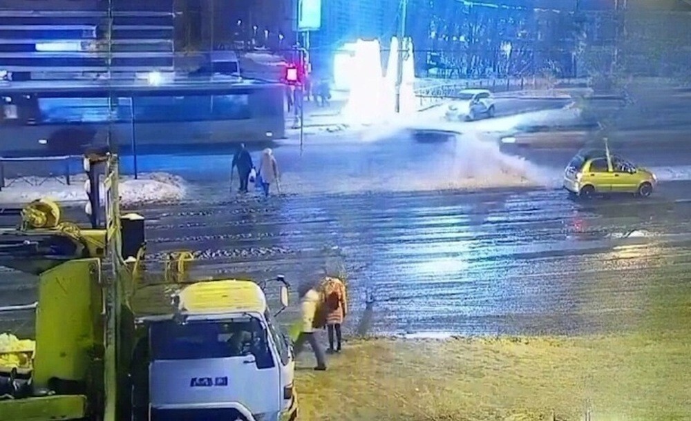 Жёсткий наезд на пешеходов в Санкт-Петербурге