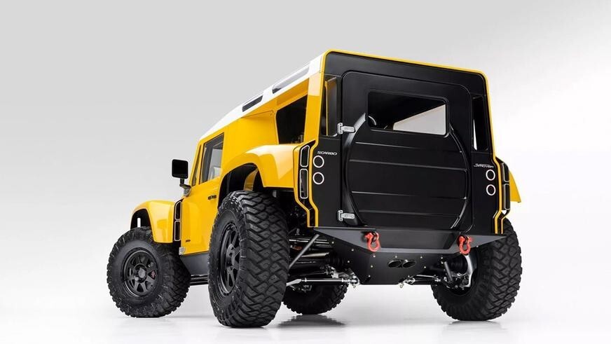 Тюнеры создали "гипертрак" с внешностью Land Rover Defender