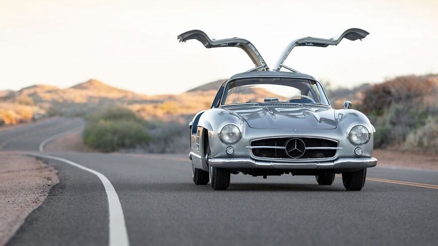 Очень редкий Mercedes-Benz 300 SL 1955 года пустят с молотка