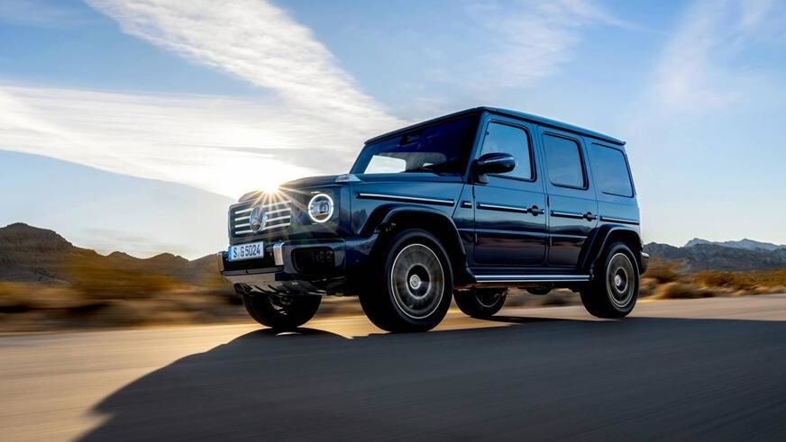 "Гелики" теперь только гибридные. Представлено обновление Mercedes-Benz G-класса