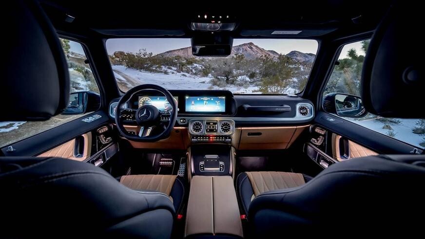 "Гелики" теперь только гибридные. Представлено обновление Mercedes-Benz G-класса