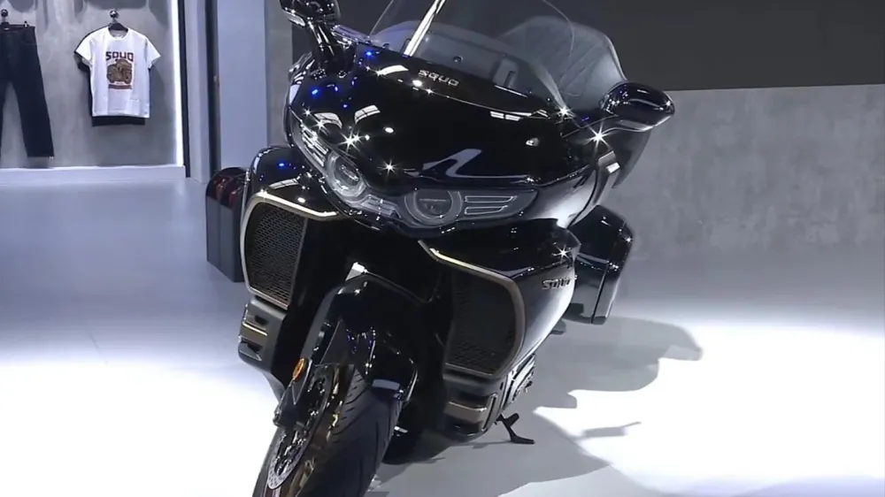 Great Wall представил мотоцикл с первым в мире 8-цилиндровым оппозитным двигателем