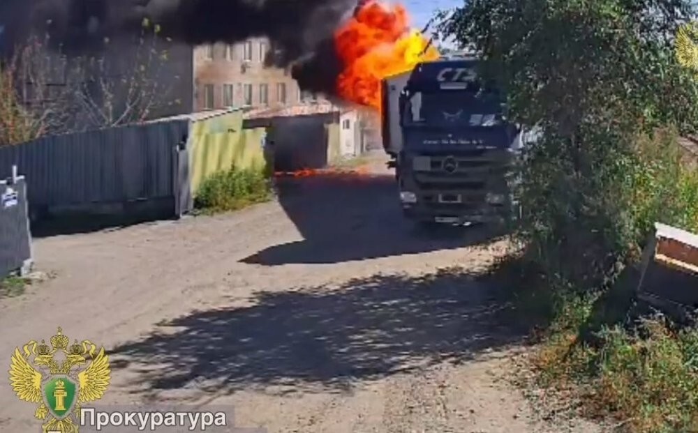 Рабочий день у водителя фуры - огонь