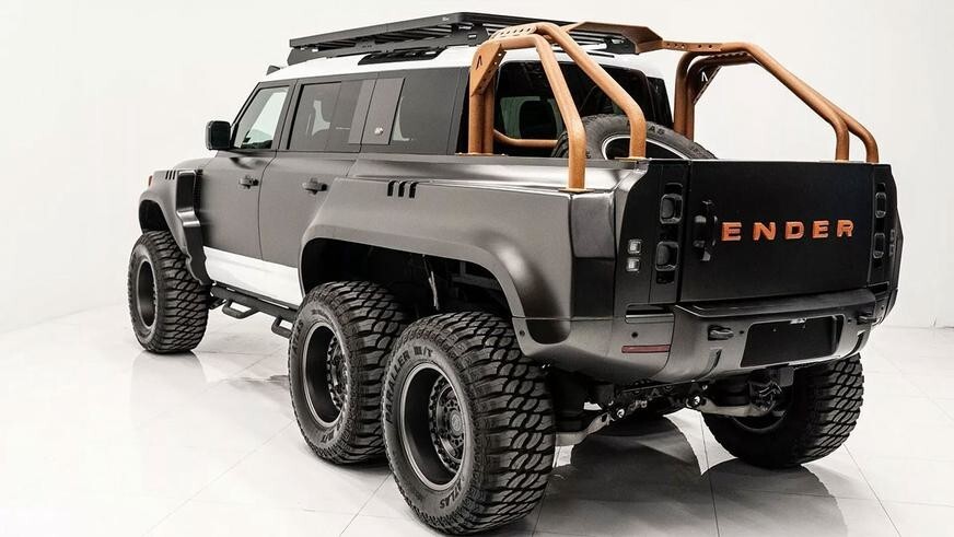 Land Rover Defender Apocalypse 6×6 - 6-колёсный монстр сделанный на заказ