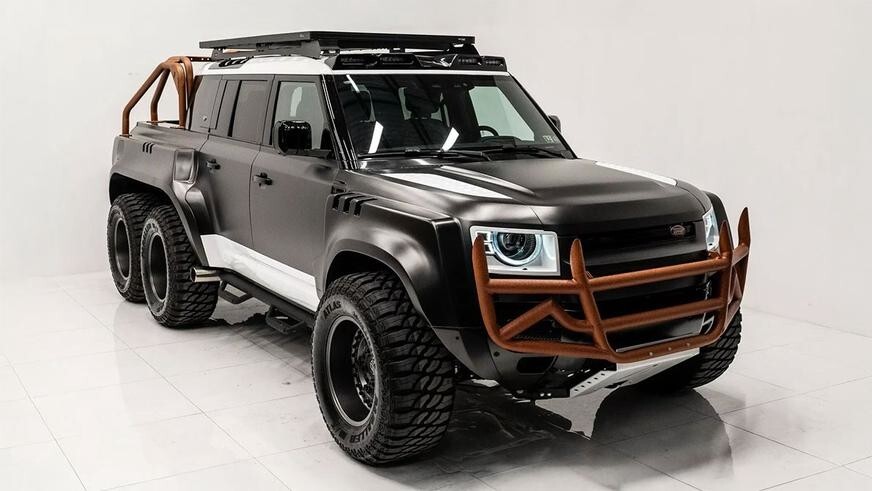 Land Rover Defender Apocalypse 6×6 - 6-колёсный монстр сделанный на заказ