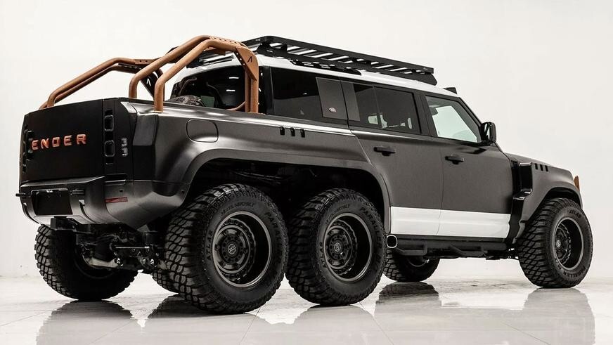 Land Rover Defender Apocalypse 6×6 - 6-колёсный монстр сделанный на заказ