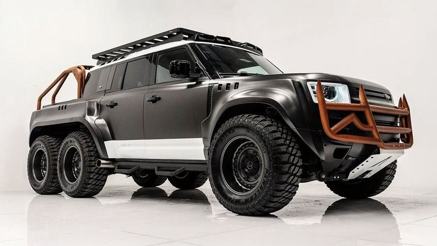 Land Rover Defender Apocalypse 6×6 - 6-колёсный монстр сделанный на заказ