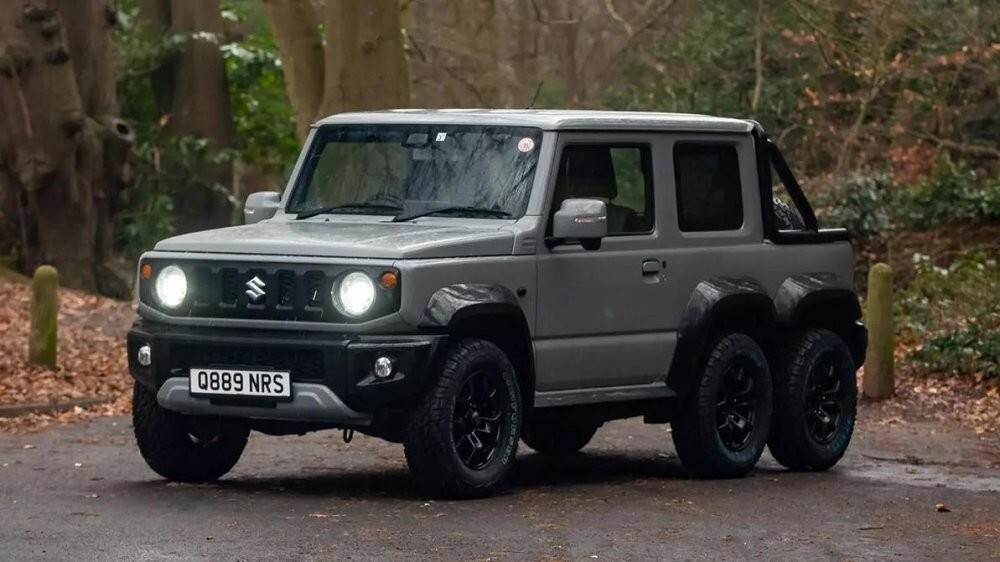 Мини-внедорожнику Suzuki Jimny приделали третью ось