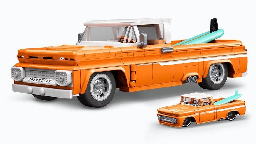 Hot Wheels впервые выпустит сборные машинки по образцу Lego