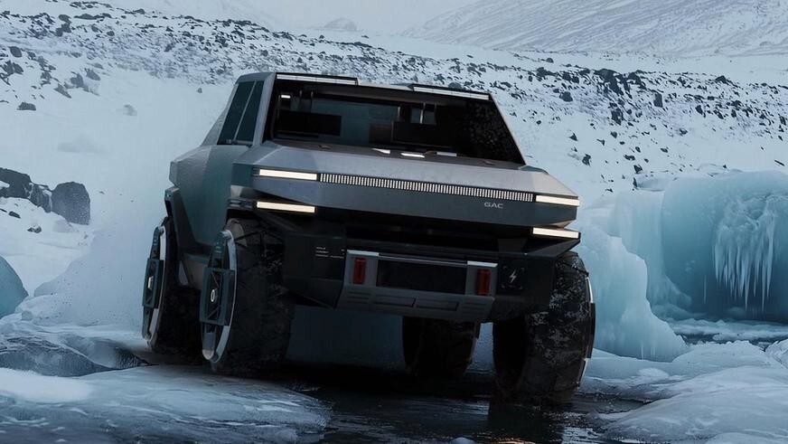 Китайская GAC выпустит свой Cybertruck