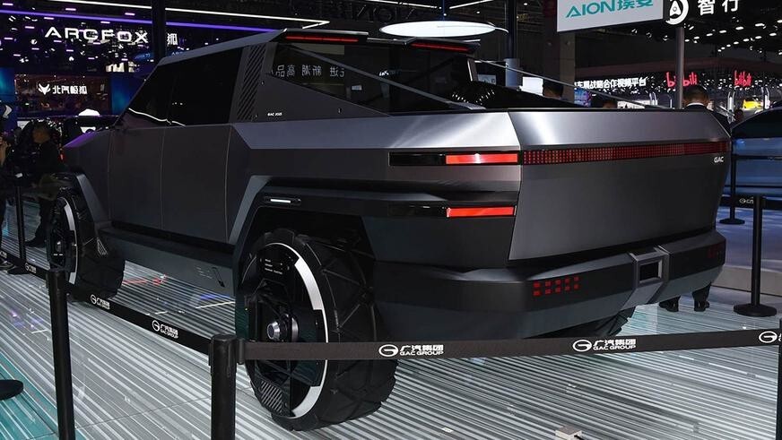 Китайская GAC выпустит свой Cybertruck