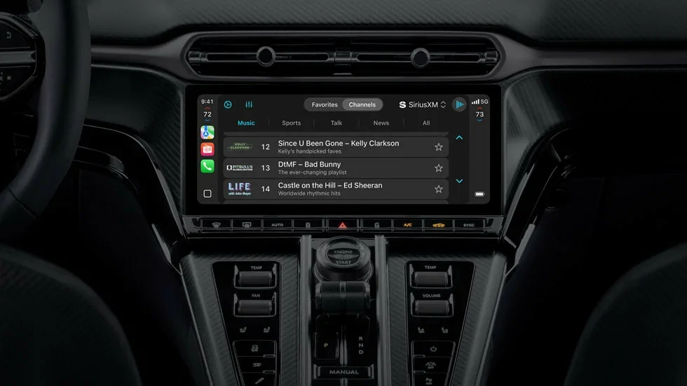 Apple показало новое поколение Apple CarPlay